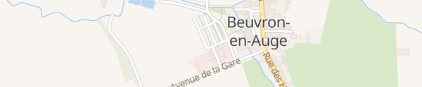 Karte Mairie Beuvron-en-Auge