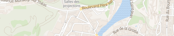 Karte Hôtel Chapelle et Parc Lourdes