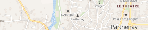 Karte Mairie Parthenay