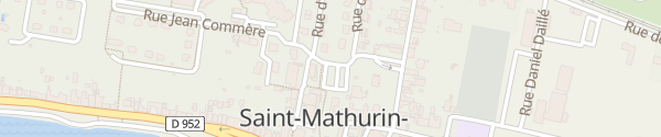 Karte Place du 19 Mars 1962 Saint-Mathurin-sur-Loire