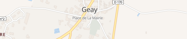 Karte Impasse de la Mairie Geay