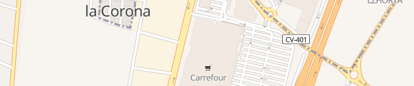 Karte Carrefour Sedavi Alfafar