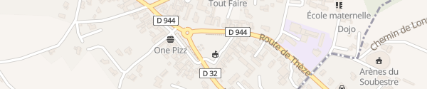 Karte Place du Marcadieu Arzacq-Arraziguet