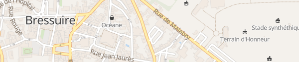 Karte Boulevard du Colonel Aubry Bressuire