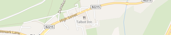 Karte The Talbot Hotel Woking
