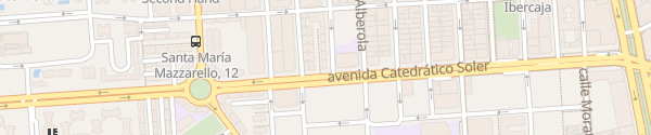 Karte Mercadona Avenida Catedrático Soler Alicante