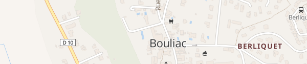 Karte Le Saint-James Bouliac