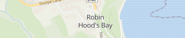 Karte Bank Top Car Park Robin Hood's Bay