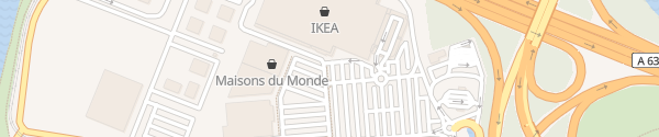 Karte IKEA Bordeaux
