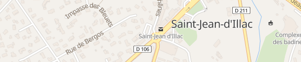 Karte Avenue des Chênes Saint-Jean-d'Illac