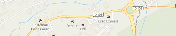 Karte Lidl Castelnau-de-Médoc