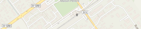 Karte Rue de la Gare Marcheprime