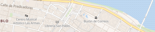 Karte Plaza del Pilar Zaragoza