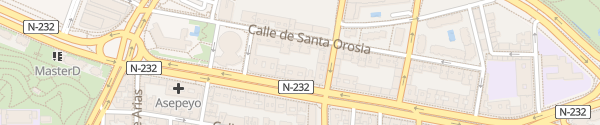 Karte Mercadona Avenida de Navarra Saragossa