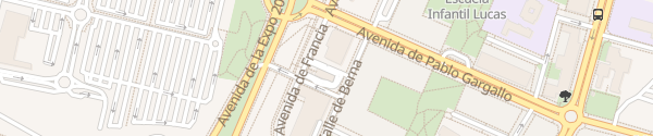 Karte McDonald's Avenida de Francia Zaragoza