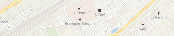 Karte Auchan Biganos