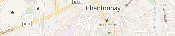 Karte Place Jeanne d'Arc Chantonnay