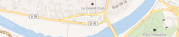 Karte Place du Maréchal Joffre Dax