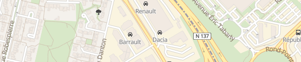 Karte Renault La Rochelle