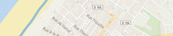 Karte Rue Trouche Soulac-sur-Mer