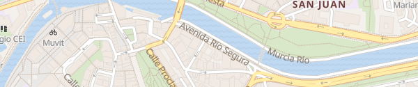 Karte Avenida Río Segura Murcia