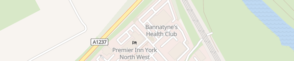 Karte Bannatyne Health Club & Spa Nether Poppleton