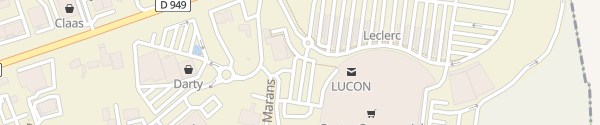 Karte Leclerc Luçon