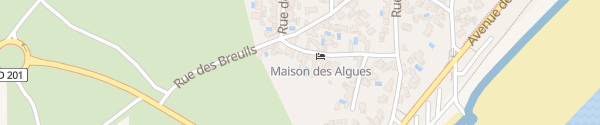 Karte Maison des Algues Rivedoux-Plage