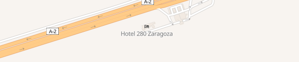 Karte 280 Hotel Calatorao