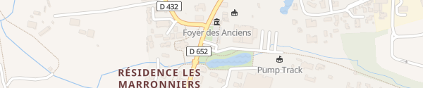 Karte Avenue du Général de Gaulle Tosse