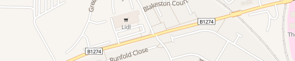Karte Lidl Junction Road Stockton-on-Tees