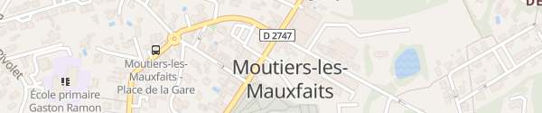 Karte Mairie Moutiers-les-Mauxfaits