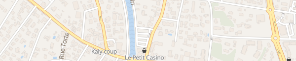 Karte Avenue du Maréchal Leclerc Capbreton