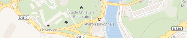 Karte Parking Tour de Salut Bayonne