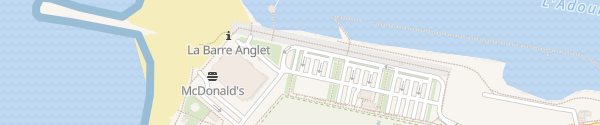 Karte Parking Avenue de l'Adour Anglet