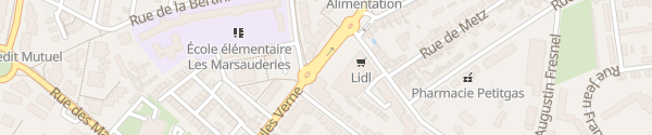 Karte Lidl Boulevard Jules Verne Nantes
