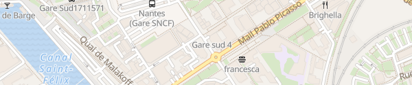 Karte Parking Gare Sud 4 Nantes