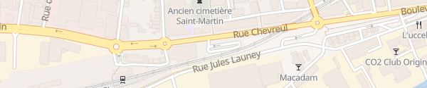 Karte Lidl Rue Chevreul Nantes