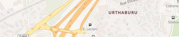 Karte Leclerc Auto Saint Jean de Luz