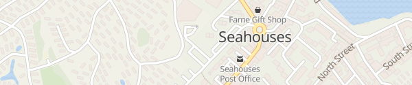 Karte Seafield Car Park Seahouses