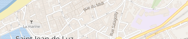 Karte Parking Coeur de Ville Saint-Jean-de-Luz