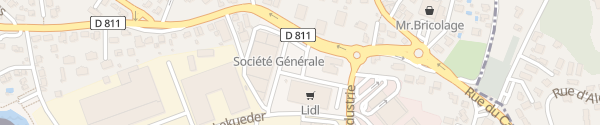 Karte Lidl Rue de Béhobie Nord Hendaye