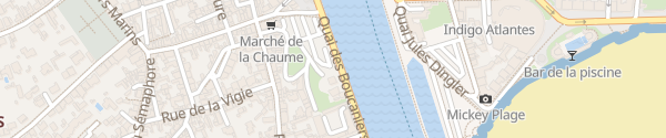 Karte Quai des Boucaniers Les Sables-d'Olonne
