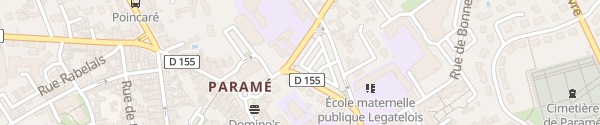 Karte Parking  Rue du Prieuré Saint-Domin Saint-Malo