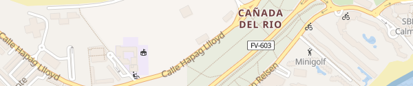 Karte Calle Happag Lloyd Pájara