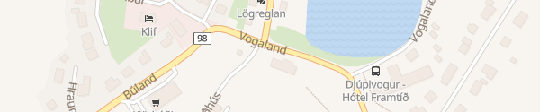 Karte Við Voginn Djúpavogur