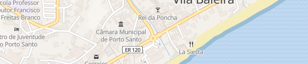 Karte Rua Maximiano Sousa Vila Baleira