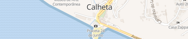 Karte Calheta Beach Calheta