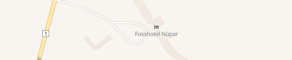 Karte Fosshotel Núpar Kirkjubæjarklaustur