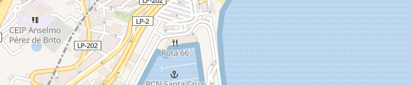 Karte Marina La Palma Santa Cruz de La Palma